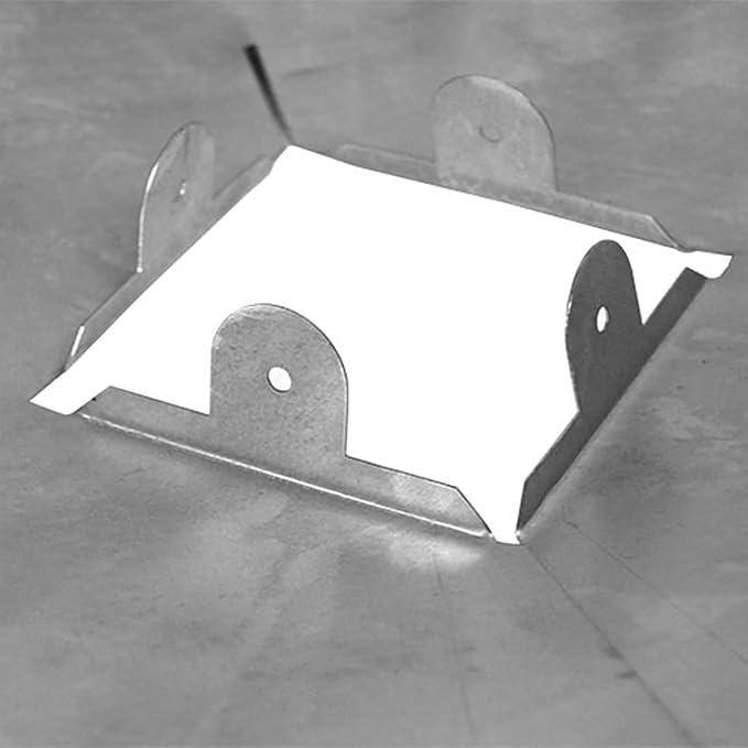 Erva Post Mounted Squirrel Baffles, Galvanized, 23.25" Dia. Each, Pack of 2
