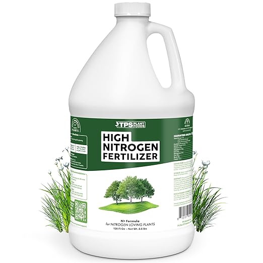 High Nitrogen Fertilizer – Liquid Plant Food for Rapid Green Growth, Strong Vegetative Development & Deep Leaf Color, 1 Gallon