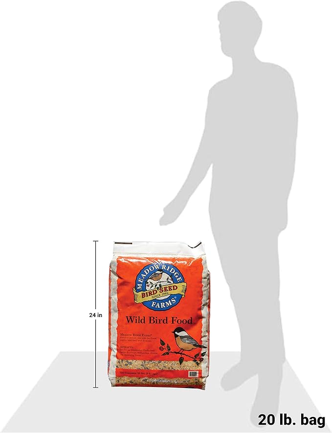 Wild Bird Seed Mix, 20-Pound Bag