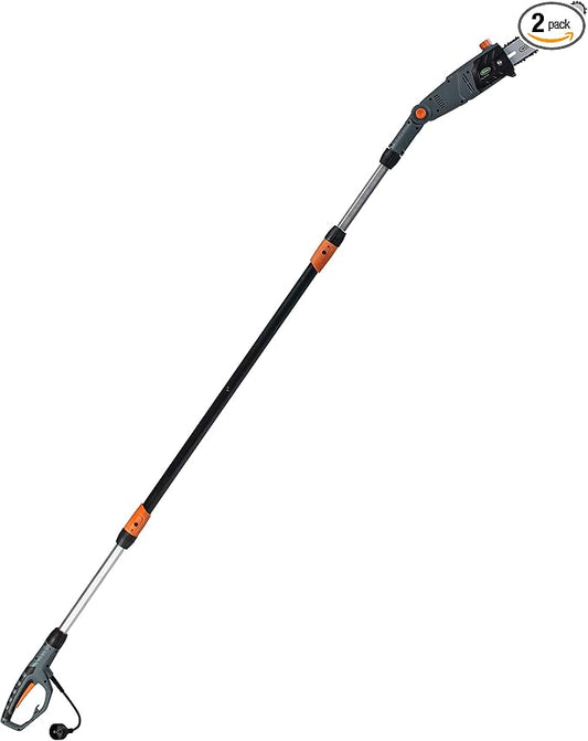 Scotts Outdoor Power Tools PS45010S 10-Inch 8-Amp Corded Electric Pole Saw, Adjustable Head & Oregon Bar and Chain