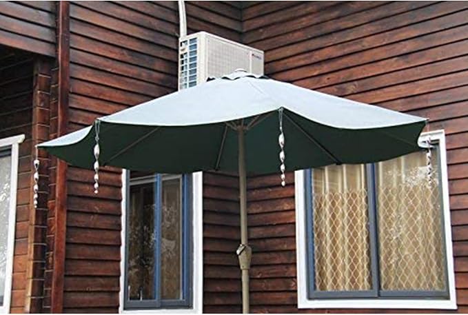 JUNIQUTE Bird Wind Twisting Scare Rods Reflective Ornamental Spiral Device Bird deterrents for Outside(12") (Set of 12)