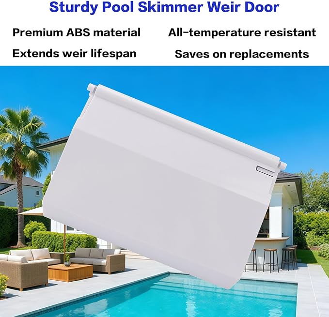 SPX1082K Pool Skimmer Weir Door Replacement for Hayward SP1082 SP1083 SP1084 SP1085 SP1086 Skimmers 2 Pack