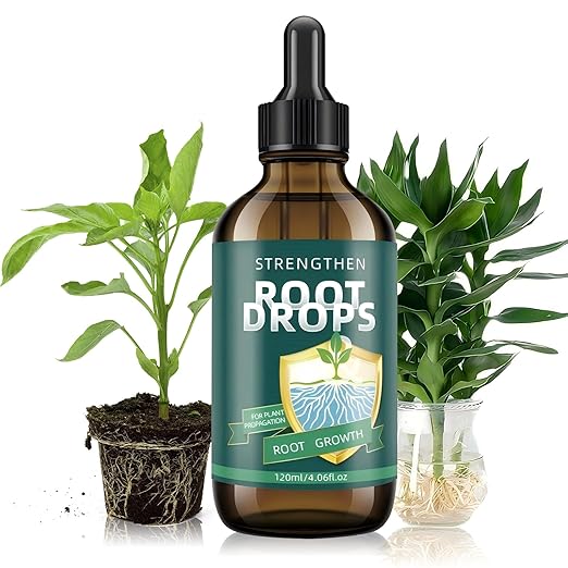 IBA Rooting Hormone for Cuttings – Liquid Root Stimulator for Fast Root Growth in Water, Soil, Moss & LECA | for Houseplants Like Pothos, Monstera (4.06 oz)