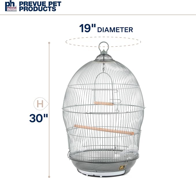 Prevue Pet Products Sonata Bird Home Round Metal Birdcage