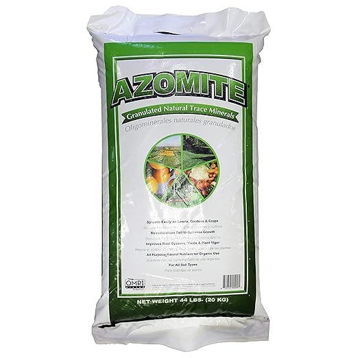 AZOMITE® Granulated Natural Trace Mineral Fertilizer & Soil Amendment – OMRI Listed® for Organic Use – Mined in Utah