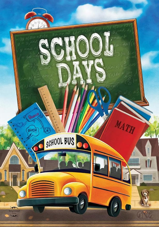 Briarwood Lane School Days Autumn House Flag
