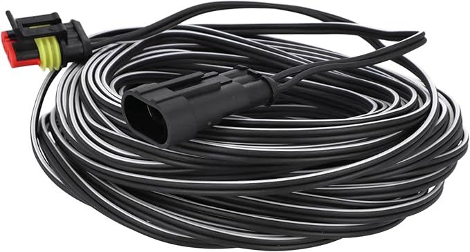 Timbera 20m / 66ft Low Voltage Charging Cable for McCulloch ROB S400, S500, S600 & ROB R600, R800, R1000 – Robotic Lawnmower Transformer Power Supply Accessory – Extension Cord – 20 Meter
