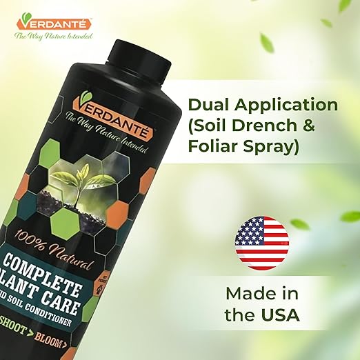 Liquid Soil Conditioner Concentrate (2 Quarts) – OMRI Listed Formula for Soil Health, Root Strength & Plant Vitality – for Indoor Plants, Lawn & Garden