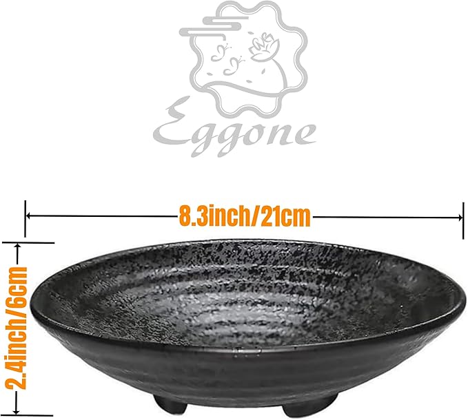 Eggone Japanese Ikebana Kit Floral Frog Flower Container with Kenzan Needle Straightening Tool (Large Tripod Bowl)