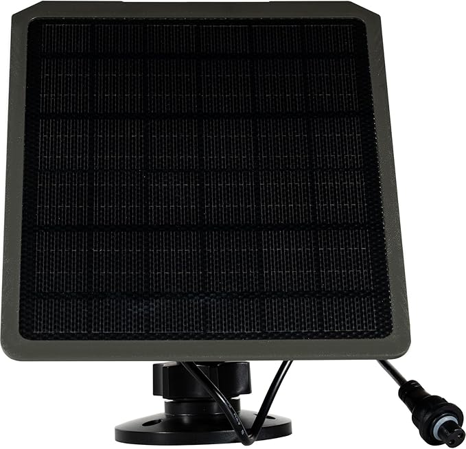 GardePro SP350 3.5W Solar Panel with 5200mAh Battery for Trail Cameras, Compatible with A3S, A3, E5, E5S, E5 2.0, A50, A60, E6, E6 2.0, E8, E8 2.0, X50S, X66 Pro & More