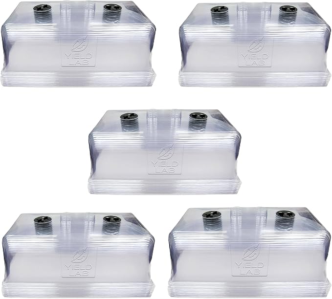 7 Inch Clone Dome - 50 Pack Humidity Vented Domes – Plant Growing Propagation Dome for Seedling, Germination, Soil & Hydroponic Horticulture