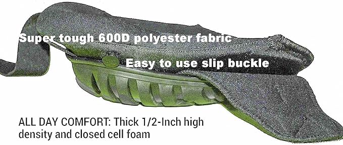 CLC Custom Leathercraft 345 Professional Kneepads, Supportive Gel Cushion, Breathable Neoprene Straps, Over Sized Caps for More Coverage, Ideal for Gardening, Flooring, Cleaning and Construction , Black