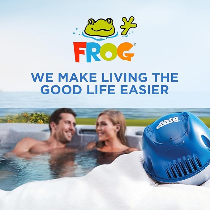 FROG @Ease Replacement SmartChlor Cartridge 3 Pack with 6 Pack of Maintain for use with Hot Tub FROG @Ease Floating System - Hot Tub Sanitizer System Supports Less Chlorine Use