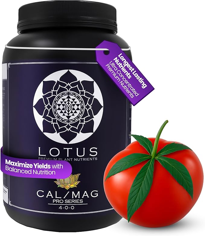 Cal/Mag Pro Series - Hydroponic Plant Nutrients - Supplement for Enhanced Plant Growth - Naturally Derived Premium Powdered Nutrient with Calcium and Magnesium for Soil, Hydroponic, & Coco Coir 60oz