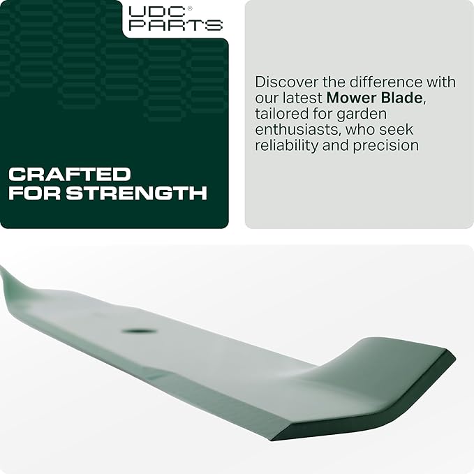 UDC Parts GX20250 Mower Blades Replacement for John Deere 48 Inch GY20568 GX20819 L120 L130 Scotts L2048 L2548 / 3 Pack High Lift