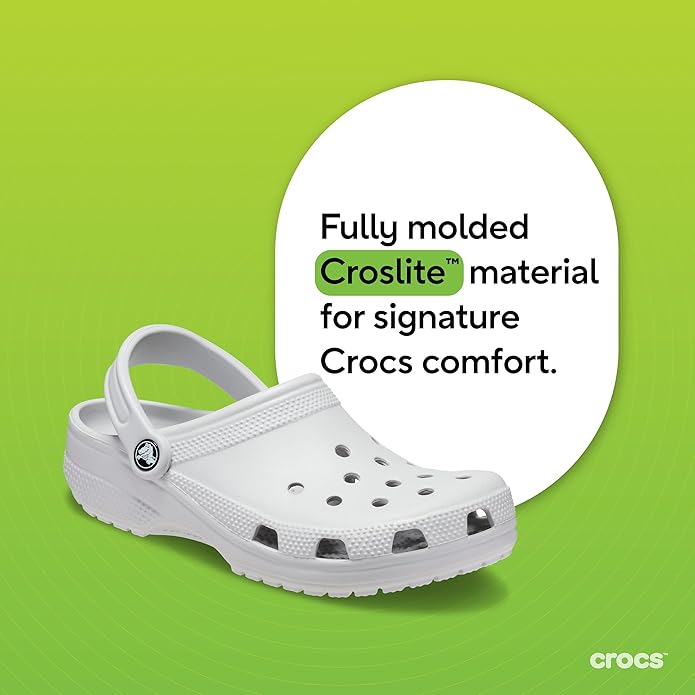 Crocs Unisex-Adult Classic Clog, Clogs for Women and Men