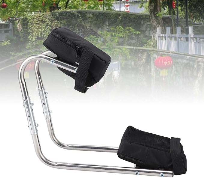Fockety Knee Seat - Labor Saving Kneeseat, Stainless Steel Construction, Ergonomic Knee Ankle Support