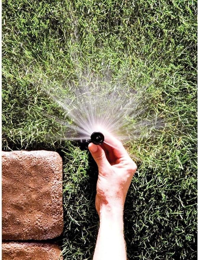 Rain Bird 1802APPRS Pressure Regulating (PRS) Professional Pop-Up Sprinkler, Adjustable 0-360° Pattern, 8' - 15' Spray Distance, 2" Pop-up Height