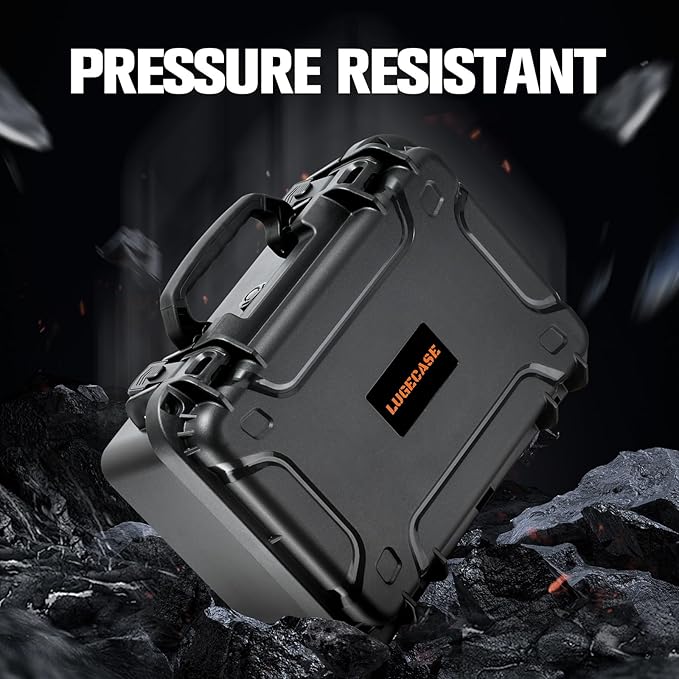 Hard Case for Anker Solix C300 - Portable Solar Generator Hard Shell Case: Waterproof Travel Carrying Storage Box for Anker Power Bank Solix C300 Power Bank Station - for Outdoor Campers & Adventurers