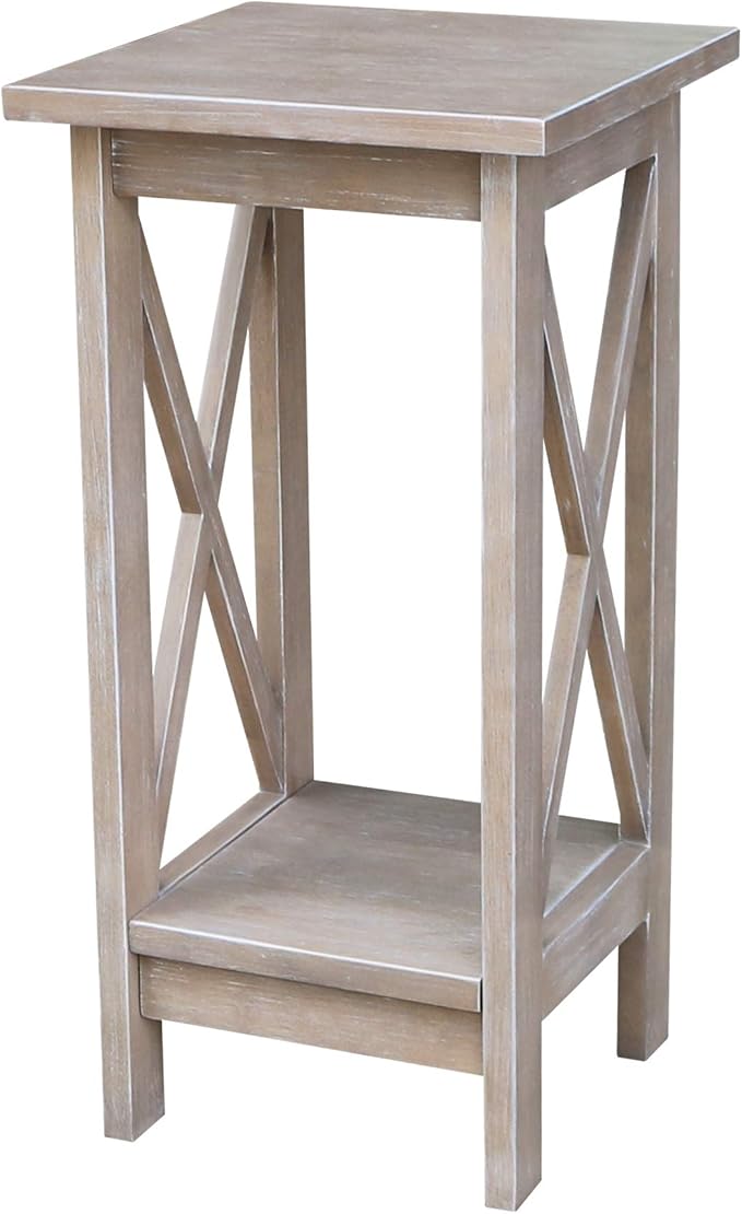 International Concepts 24" X-Sided Plant stand, Gray