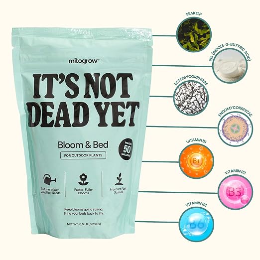 Bloom & Bed – It's Not Dead Yet mitogrow Patented Powder Formula, Makes 50 Gallons
