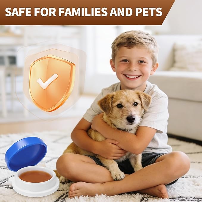 Cockroach Gel Bait, Repellent All Roaches, 40PCS with Adhesive Pads, Cockroach Trap Indoor Home Fast-Acting & Long-Lasting Protection, Safe for Indoor Use