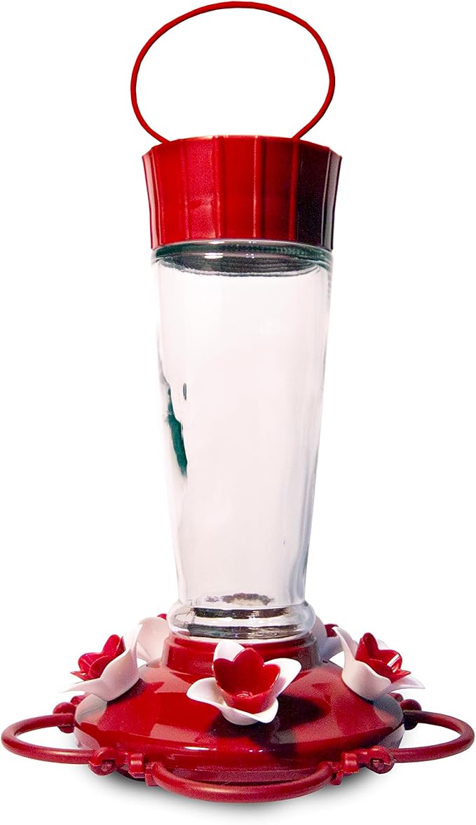 Pennington Pride Glass Hummingbird Feeder 10 Ounces