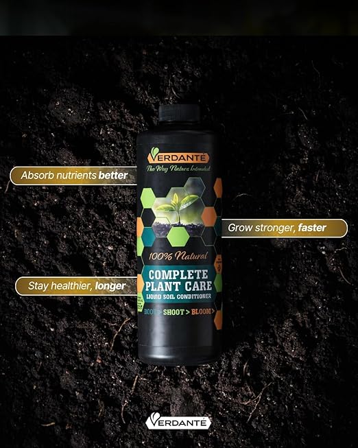 Liquid Soil Conditioner Concentrate (2 Quarts) – OMRI Listed Formula for Soil Health, Root Strength & Plant Vitality – for Indoor Plants, Lawn & Garden