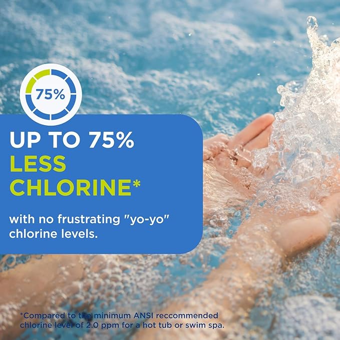 FROG @Ease Floating System and Pipe & Jet Cleanser for Swim Spas - Self-Regulating Swim Spa Sanitizer and Deep Clean Purge - Sanitizing Minerals & SmartChlor Technology - 4 Month Fresh Start Bundle