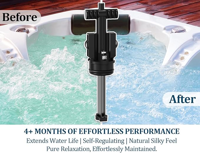 Salt Water chlorination System Cartridge Replacement for Spas & Hot Tubs/Hot Spring Highlife/Limelight,Chlorine-Generating Filter for Gentle,Soft Fresh Water to Helps Combat Dry Eyes&Itchy Skin,1Pack