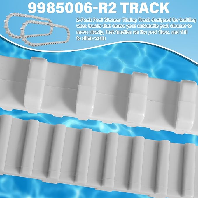 9985006-r2 Track and Climbing Rings 6101611-r4 Replacement Parts Compatible with Maytronics Dolphin Nautilus cc Plus Robotic Pool Robot (6 Pack)
