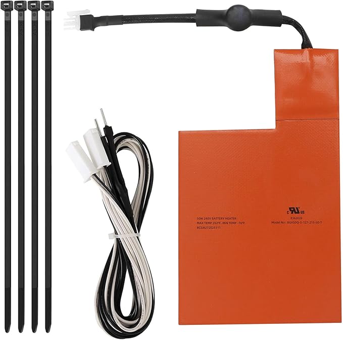 Battery Heater Pad for Generac 7101,Battery Warmer Pad Outdoor Cold Weather Kit for Generac 9KW-22KW 2008+ Air Cooled Standby Generator