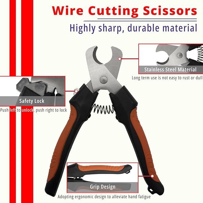 Solar PV Panel Crimping Tool Kit With Wire Stripper, 6 Pairs Solar Connectors, 1 PCS Iron Wire Cable Cutter, 1 Pair Solar Spanner Wrenches