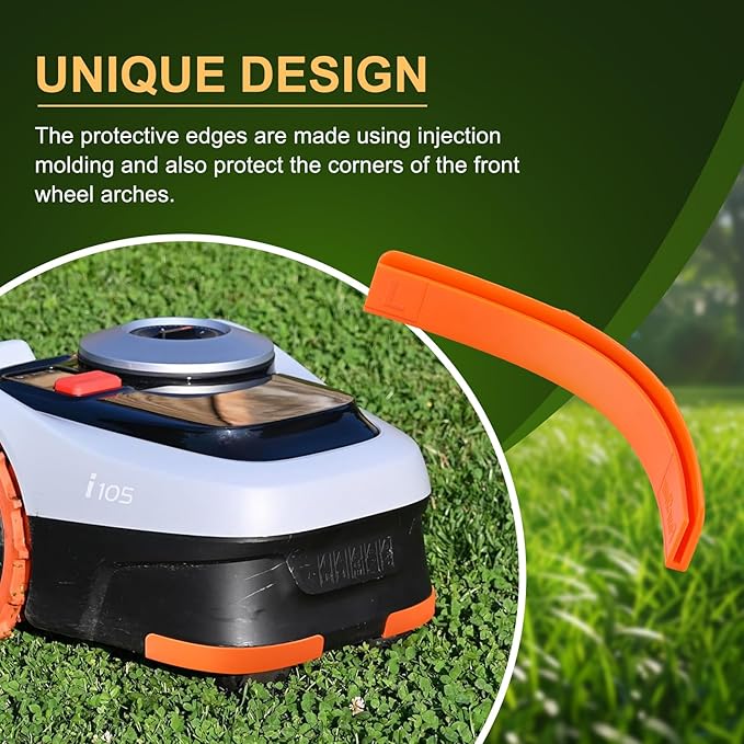 FourShow Edge Protection for Segway Navimow Robotic Lawnmower i105N i108N & i110N Bumper Tuning