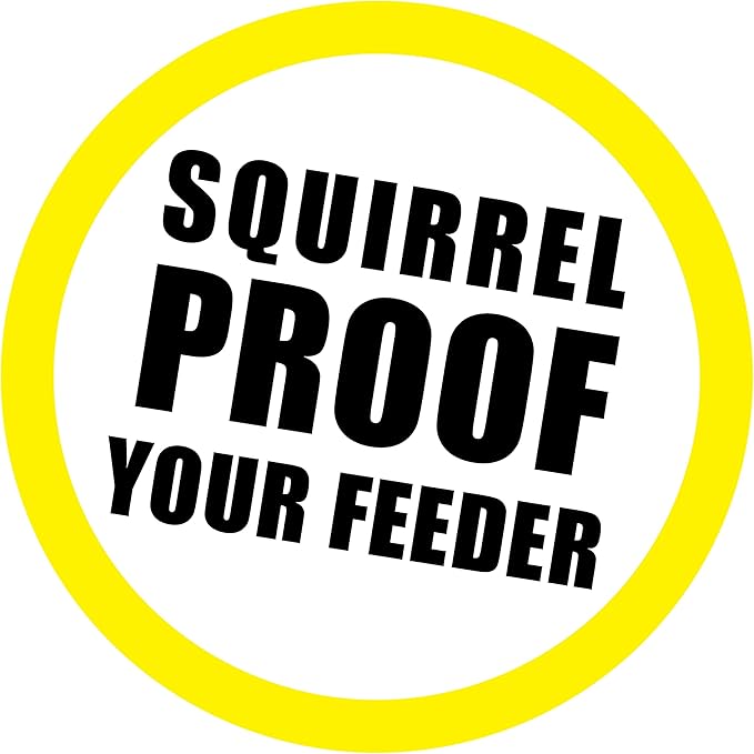 Scram,Squirrel by Slinky,Squirrel-Proof Bird Feeder Accessory That Guards Bird Seed,Kids Toys for Ages 5 Up by Just Play,(Pack of 2)