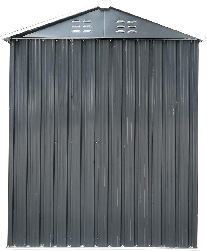 5x3 FT Outdoor Metal Storage Shed,Waterproof Garden Sheds with Lockable Door,Outdoor Storage Tool Shed for Yard,Garden,Patio,Lawn