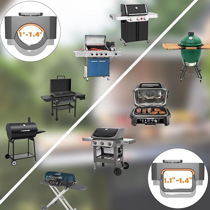 Grill Light Designed for Blackstone Griddle & Weber Grill, Automatic On/Off BBQ Light, Blackstone Griddle Accessories, LED BBQ Grilling Accessories for Outdoor Grill, Gifts for Men Dad Husband