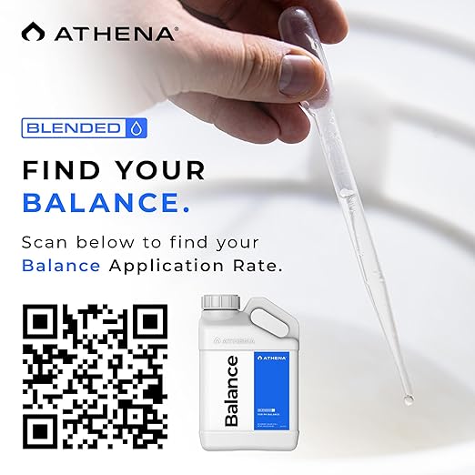 Athena Blended Balance | Liquid pH Buffer & Stabilizer for RO Water | Formula for Hydroponics | Sediment-Free, Dosatron Compatible | 1 Gallon