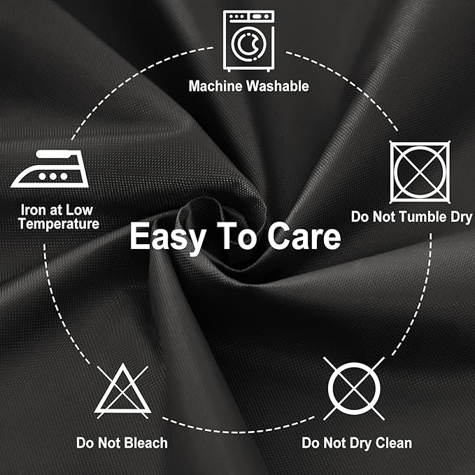 OutdoorLines Outdoor Waterproof Patio Chaise Lounge Chair Cover - UV Resistant Lounger Covers Heavy Duty Weatherproof Patio Sofa Furniture Covers, 1 Pack, 68Wx30Dx30H Inches, Black