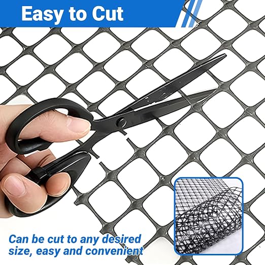 4X164ft Bi-Directional Geogrid for Retaining Wall,4X164ft Geogrid for Driveway,Retaining Wall