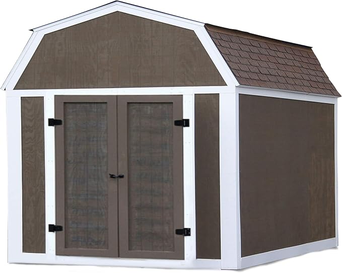 EZBUILDER 50 Structurally Stronger Truss Design Easy Shed Kit Builds 6in–14in Widths Any Length Storage Barn Shed Garage Playhouse Easy Framing Kit 2x4 Basic Barn Roof Wood NOT Included