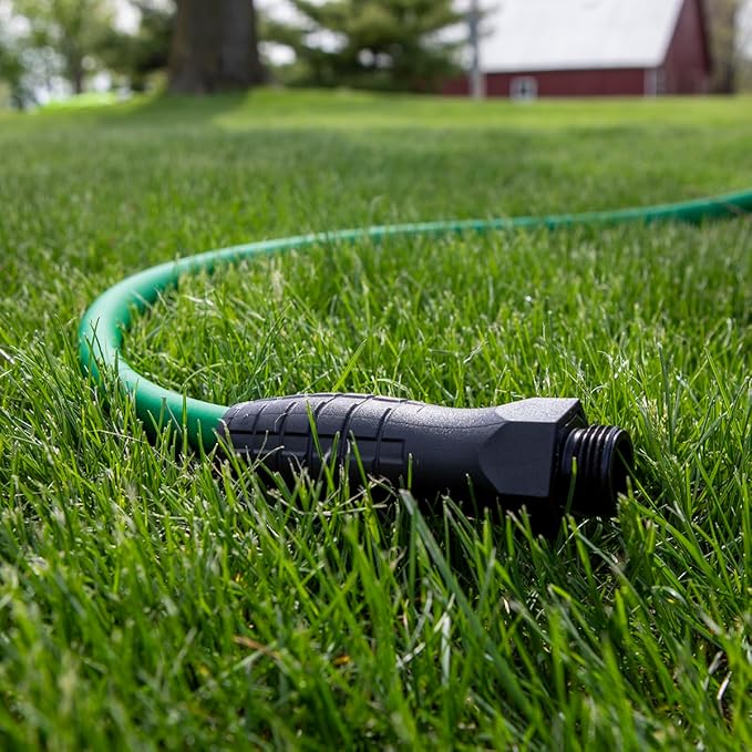 Flexzilla Colors SwivelGrip Garden Hose 5/8 in. x 10 ft., Lightweight All-Weather Water Hose, Durable and Flexible, Leak-Free Connections, Forest Green