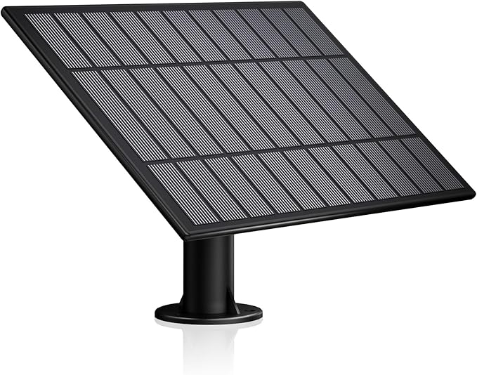 OHLUX Replacement Solar Panel - Compatible with OHLUX Solar Powered Outdoor String Lights - 1 Solar Panel, 5.5W 5200mah