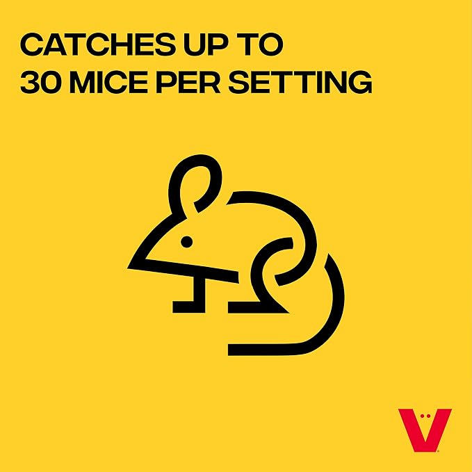 Victor M310SSR Tin Cat Multi-Catch Live Mouse Trap - Indoor and Outdoor Humane Catch and Release Mouse Trap - 2 Traps (Pack of 8)