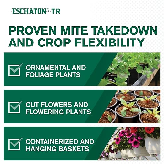 Atticus Eschaton TR Greenhouse Fogger (2oz Can) - (Compare to Beethoven) - Total Release Etoxazole Insecticide/Miticide - Kills Mites and Suppresses Whiteflies (Pack of 3)