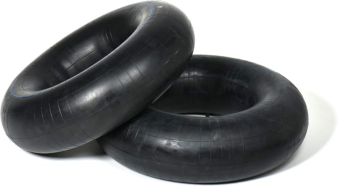 AR-PRO 23x10.5/9.5/8.5-12 Inner Tube Replacement With TR-13 Straight Valve Stem (2-Pack) - For Golf Cart, Tractor, John Deere Lawn Mower, Snowthrowers, Tillers, Trailers, Wheelbarrows and ATV's
