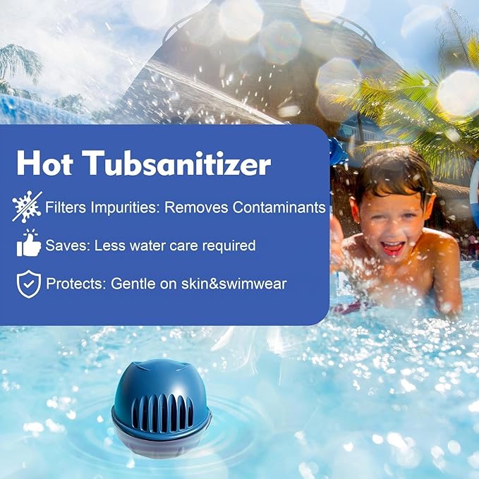 Hot Tub Replacement Cartridge for Frog Ease Floating System|Spa Mineral Filter Cartridge for Hot Tubs Up to 600 Gallons|Easy Install, Long-Lasting Filtration&Clean Water–3 Pack