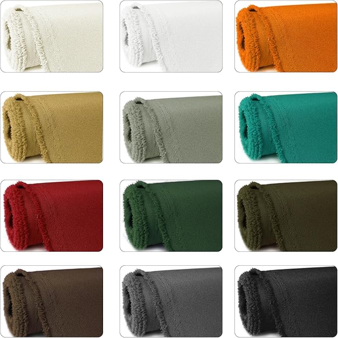 Waterproof Canvas Fabric by The Yard 58inch 600D Upholstery Material Polyester Fabric Outdoor Water Resistant Fabric for Sewing Chair Patio Cushion Purse Bag Interior, Pre Cut 5 Yard Silver Grey