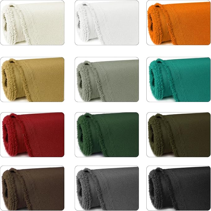 Waterproof Canvas Fabric by The Yard 58inch 600D Upholstery Material Polyester Fabric Outdoor Water Resistant Fabric for Sewing Chair Patio Cushion Purse Bag Interior, Pre Cut 3 Yard Brown