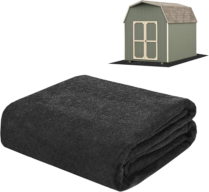 M METERXITY Outdoor Storage Shed Mat, 3x6 FT Waterproof Small Shed Flooring Mat for Patio Furniture Floor Protecting from Wear/Liquid/Dust/Oil, Non-Slip Carport Pad [Grey]